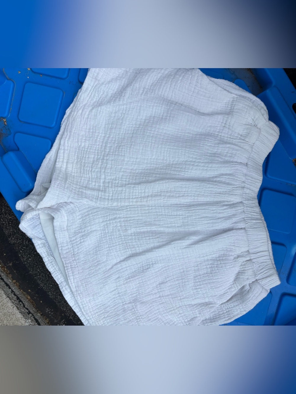 White princess polly shorts / size 2